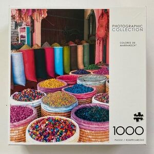Buffalo Photographic Collection 1000 Piece Jigsaw Puzzle Colores De Marrakech